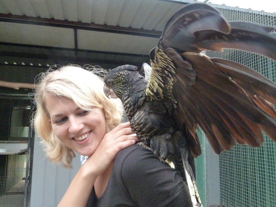 "Lady Elvis" und ich haben Freundschaft geschlossen ...