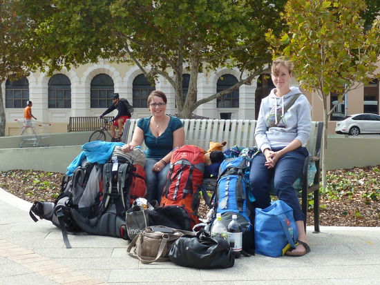 Ja wir sind definitiv keine Backpacker...  Gut das wir ein Auto hatten und das ganze Zeug nicht immer tragen mussten...