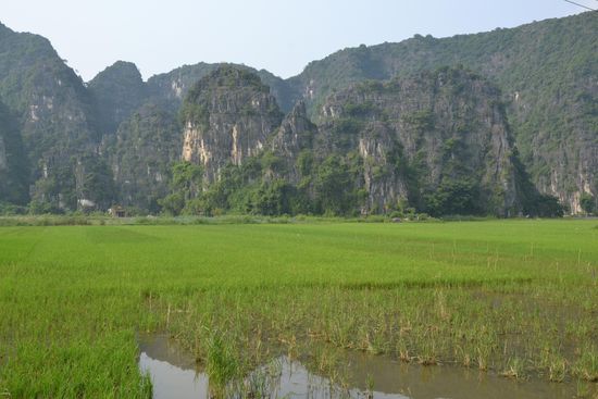 Ninh Binh: "Trockene" Halong Bucht