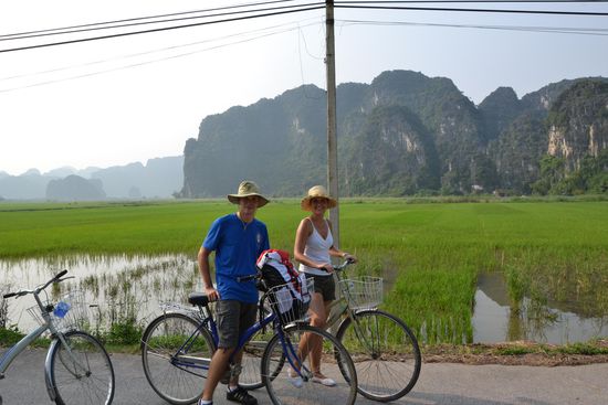 Radfahren in Ninh Binh