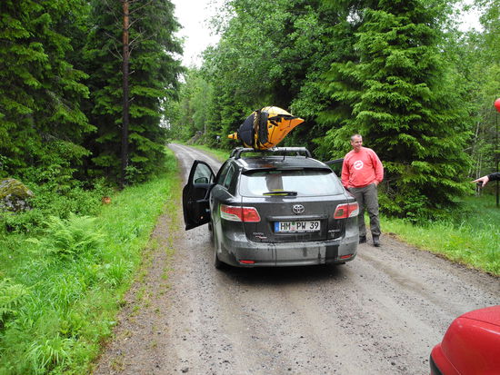 Zufahrtspiste in den Glaskogen