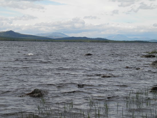 Der Isterensee - nicht ganz so wild wie der große Nachbar der Femundsee