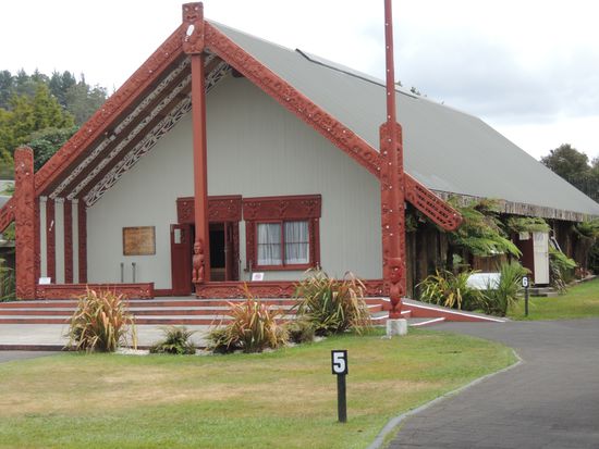 Versammlungshaus der Maori