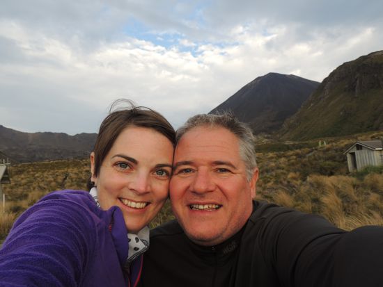 Gute Stimmung zum Tagesausklang trotz schlechter werdendem Wetter.