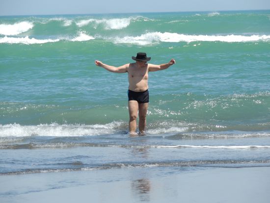 Auf der Suche nach den heißen Quellen ...