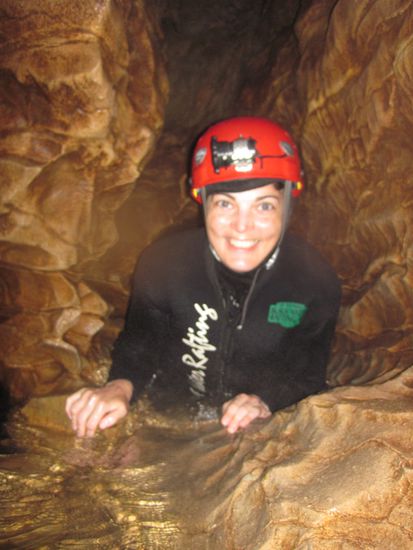 Wiedergeburtskanal fast überwunden - ich kann das Ende schon sehen 