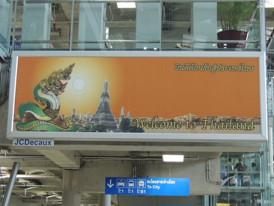 Die Ankunft bei 33°C