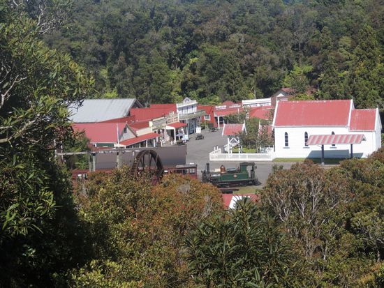Shantytown, wie es in den 1860er Jahren bestanden hat.