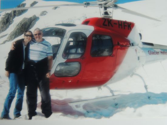 Wir sind am Gletscher, und es ist warm!!!