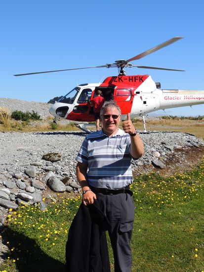 Viel zu rasch sind wir wieder am Erdboden, ein unvergessliches Erlebnis.