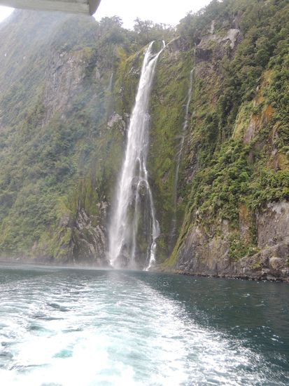Abfahrt von den Bowen Falls - es war beeindruckend.
