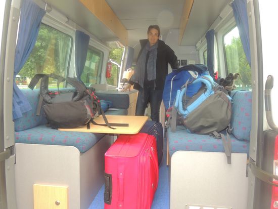 Wir verlassen unser Zuhause der letzten beiden Wochen nach 2.150km.