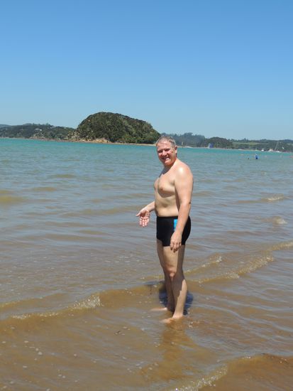 Schwimmen im Pazifik 