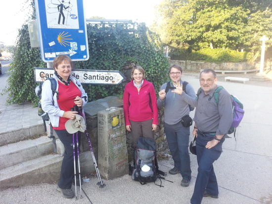 Abmarsch bei Kilometer 50.