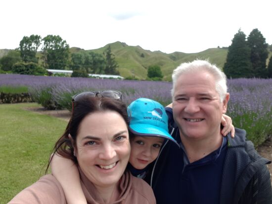 Im Lavendel - Vorgarten