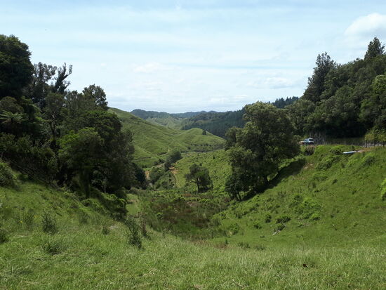 Und so abwechslungsreiches Gelände, nach fast jeder Kurve, jedem Hügel etwas Neues.