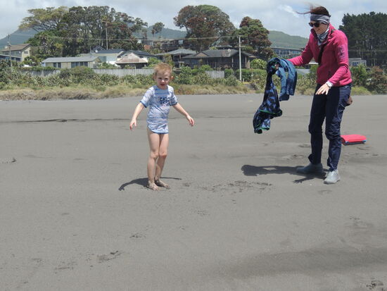 ... und wir benötigen das Wechselgewand