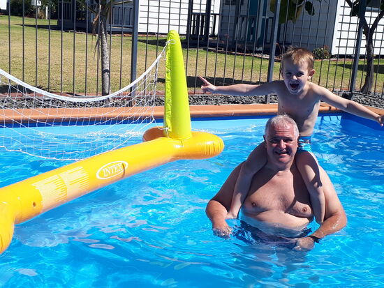 Badespass pur, 28 Grad 