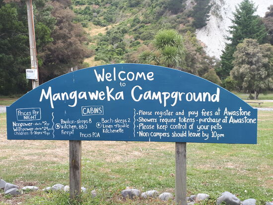 ... unseren Campingplatz ...