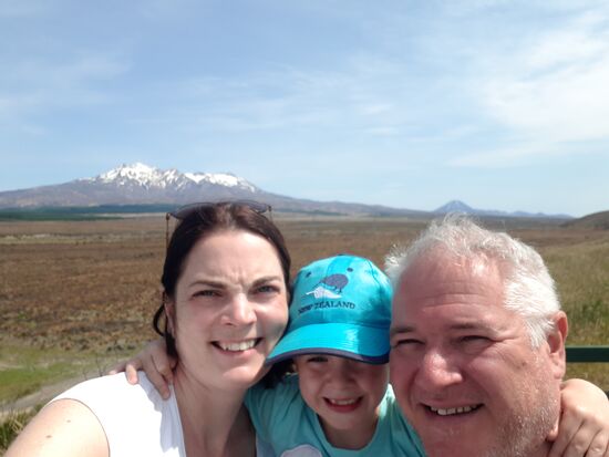 Es ist schön Daniel zeigen zu können, wo wir 2013 waren 