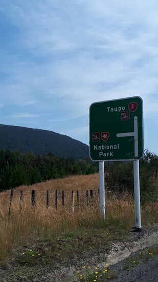 ... und weiter geht es nach Taupo an den großen See.