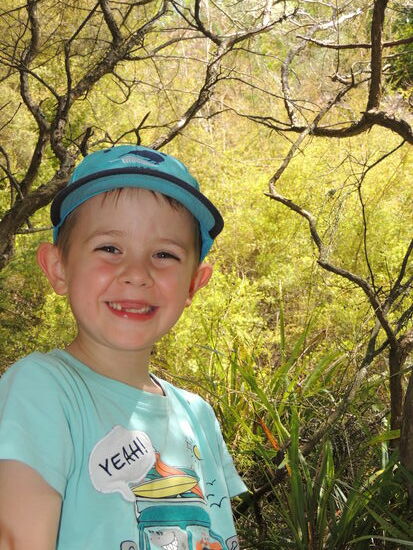 Daniel macht es Spass - trotz der Hitze.