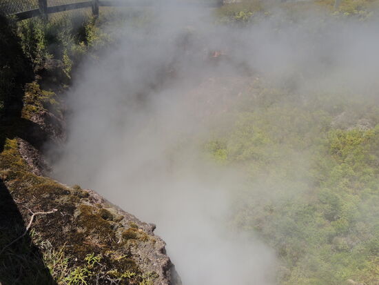 Aus dem Erdinneren ...