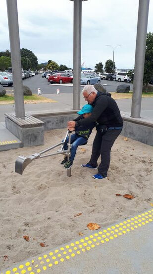 Immer am Baggern, die Herren 