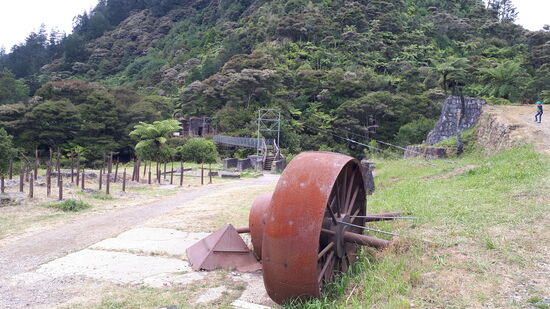 Letzte Reste der Goldmine