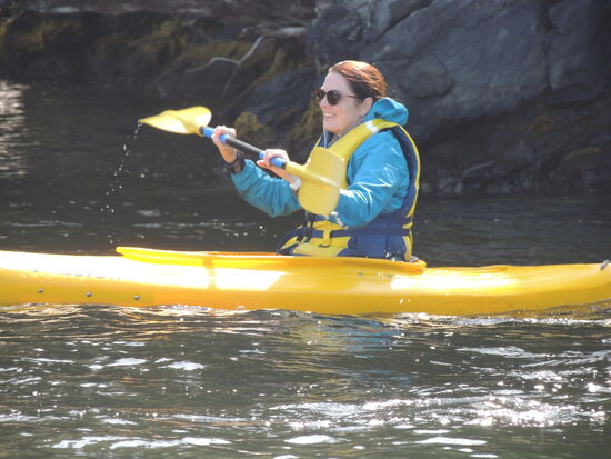 Die Freude ist ablesbar