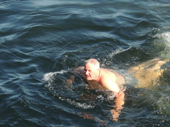 Schwimmen im Douptful Sound