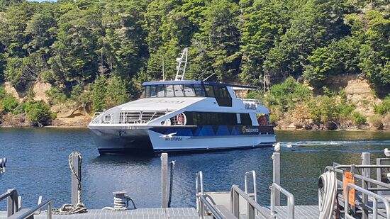 Zweite Etappe nach Doubtful Sound: Katamaran