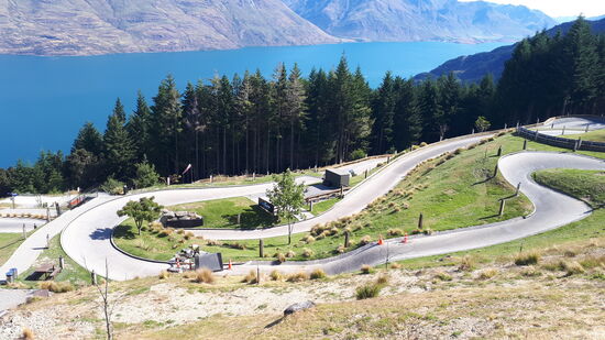 Die Strecke ist anspruchsvoll