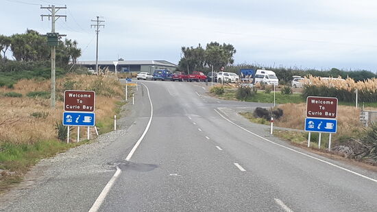 Und da sind wir schon, an der Südküste der Südinsel