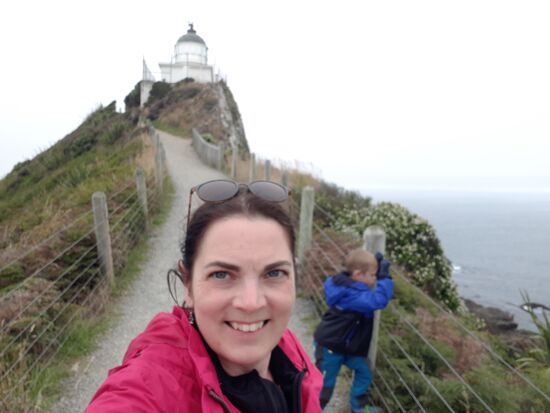 Ein steiler Weg zum Leuchtturm, ...