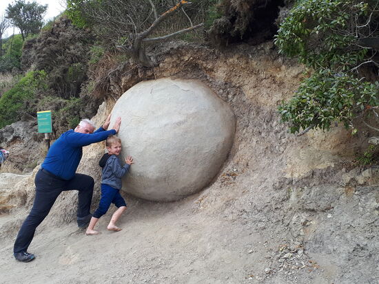 Nicht runterrollen, bleib wo du bist !!!