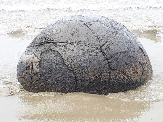 Ein Boulder