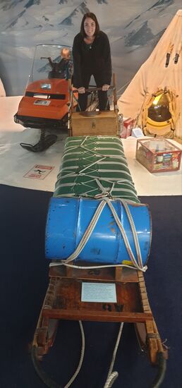 Südpol - Fahrezeuge gestern und heute