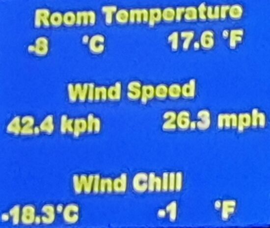 Erstes Abenteuer: Wie fühlt es sich an bei Sturm am Südpol?!
