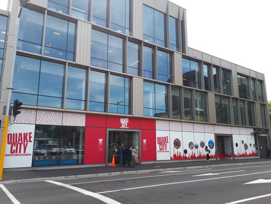 Quake City - das Erdbeben-Museum