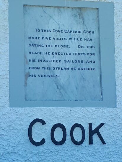 Ship Cove Gedenkstein