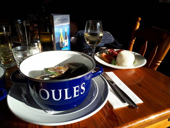 Abendessen in Picton