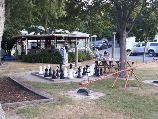 Eine Partie Riesenschach muss sein 