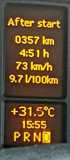 Traumwetter, aber eine Herausforderung für die Klimaanlage im Auto