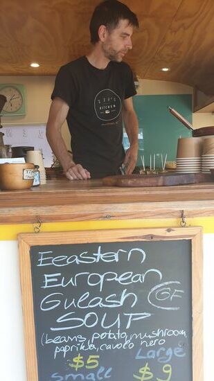 Zdenek bei der Arbeit