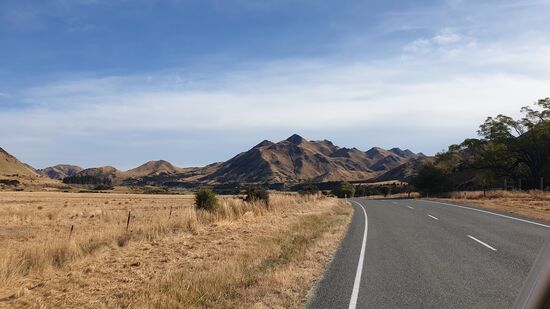 Am Weg zurück nach Christchurch