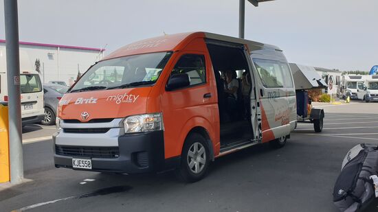 Shuttleservice zum Flughafen