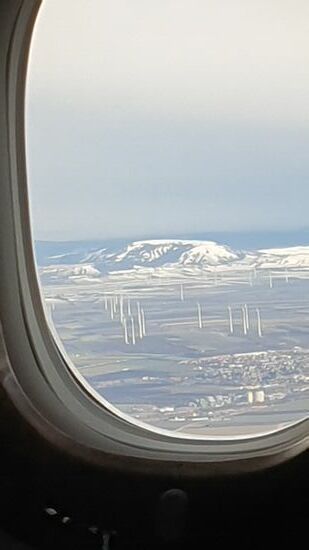Landeanflug auf Wien-Schwechat