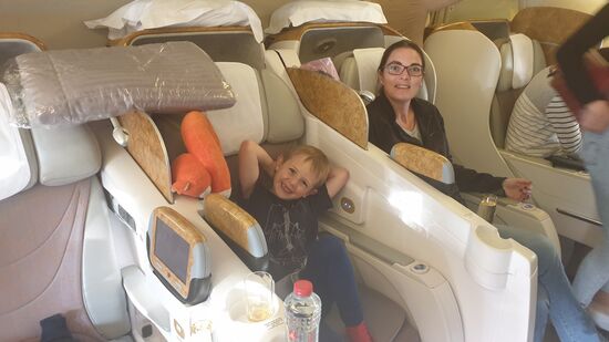 Einmal noch gemütlich machen...