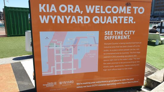 Stadtentwicklung Wynyard Quarter